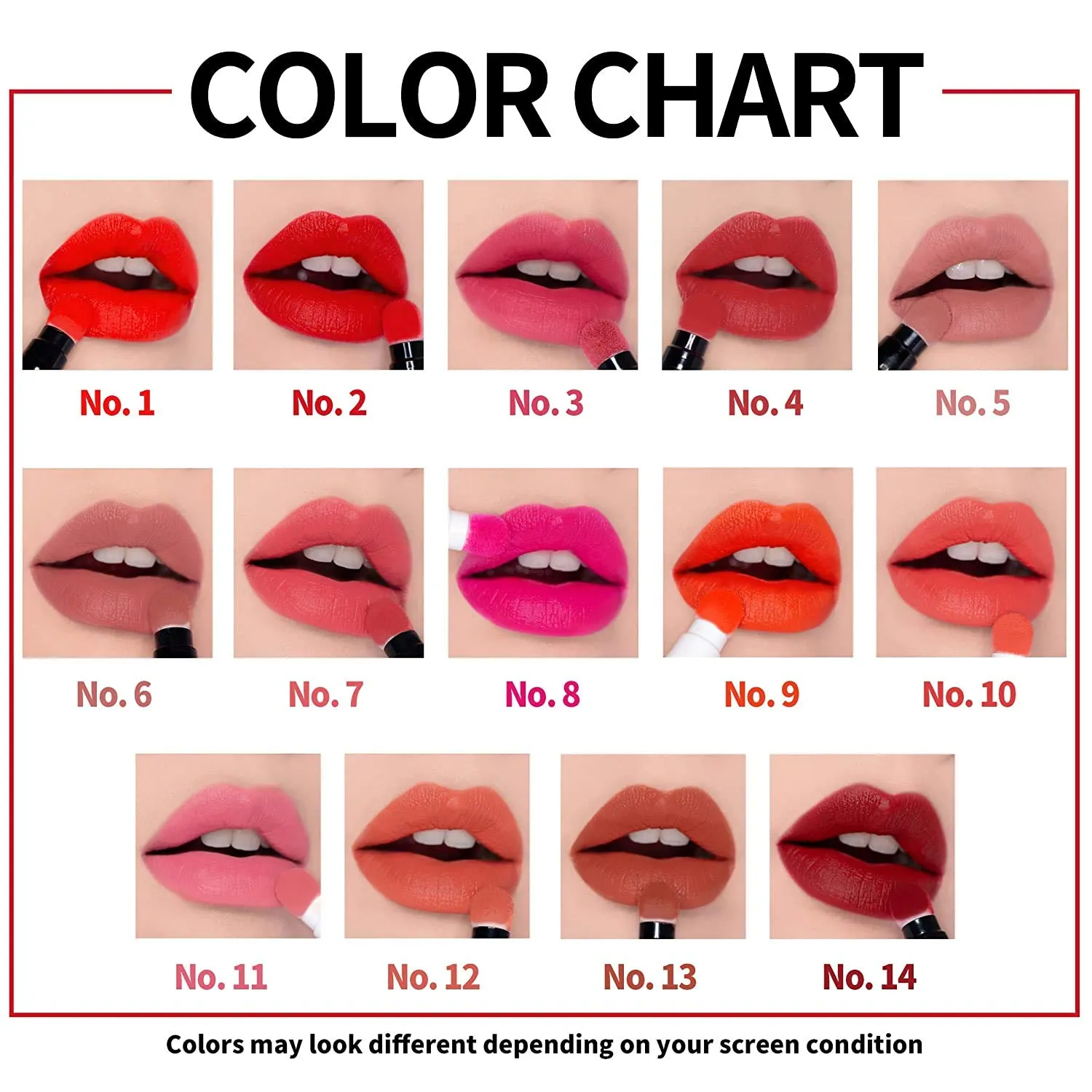Long Lasting Lip Stain for Lips and Cheek Tint | High Pigment Color | lightweight Matte Finish | Weightless | Full Coverage | Twist Velvet Tint #3 (No.3)