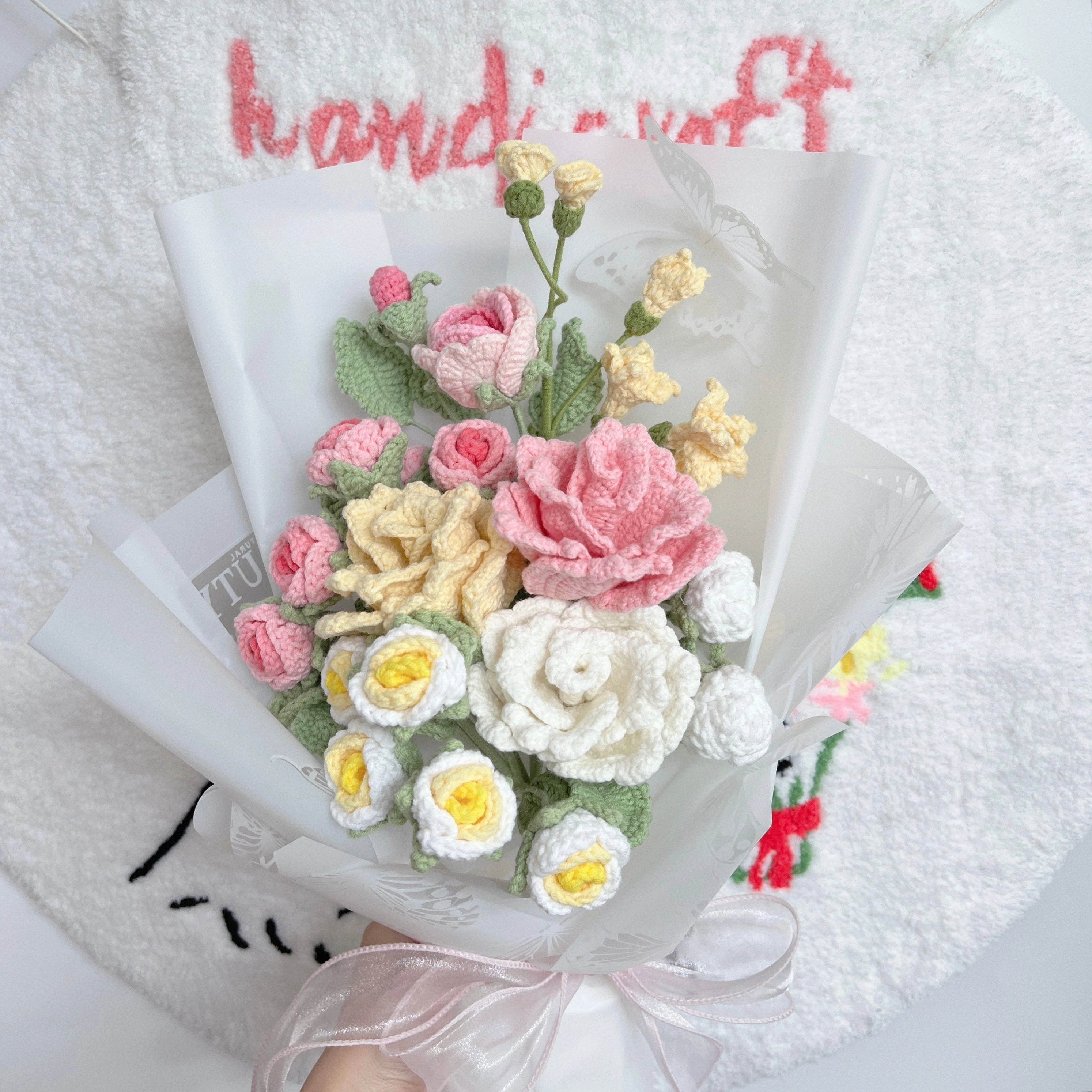love like that - crochet flower bouquet ♡