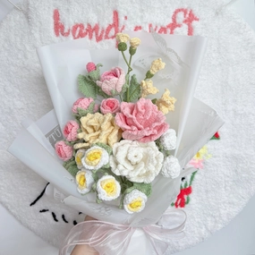love like that - crochet flower bouquet ♡