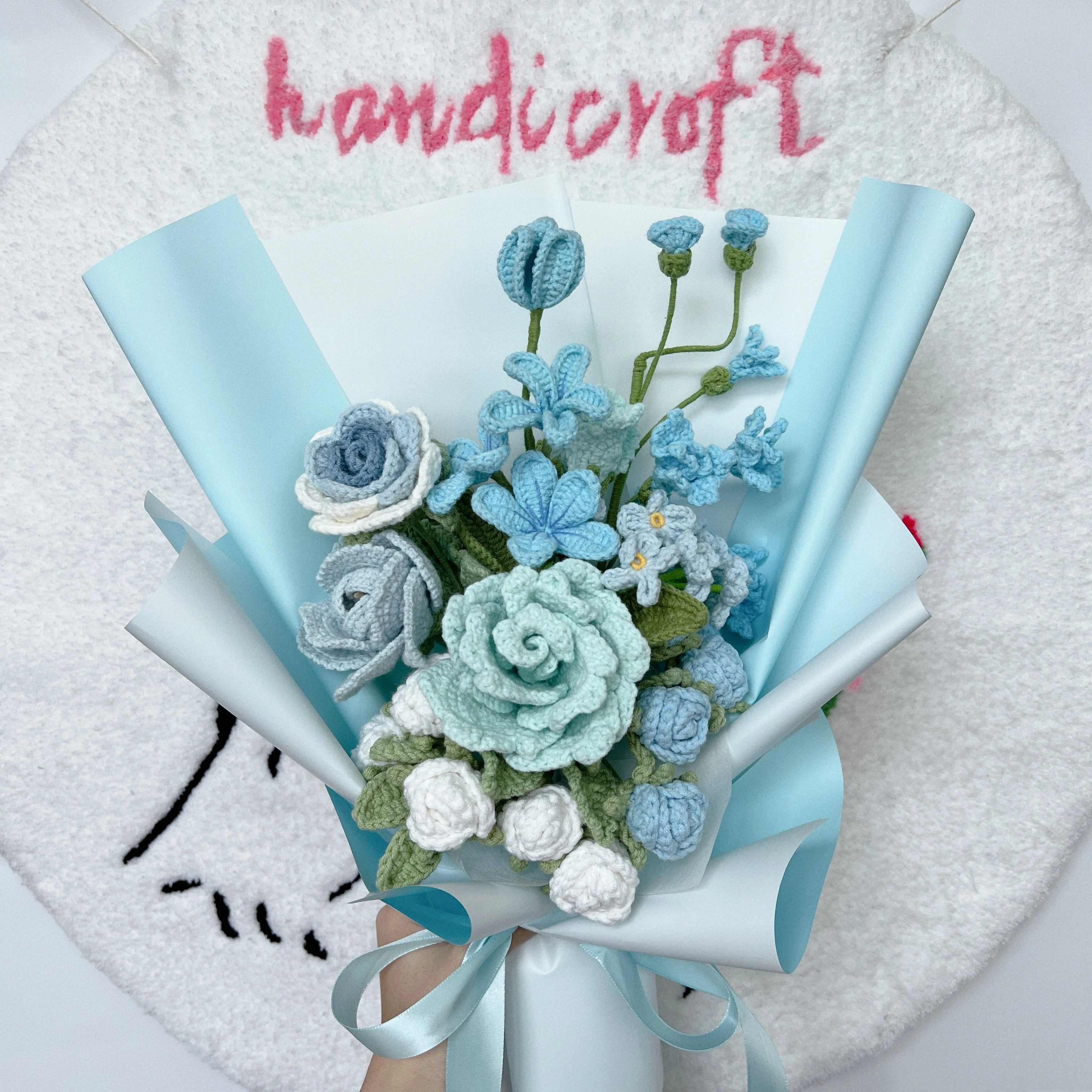 love like that - crochet flower bouquet ♡