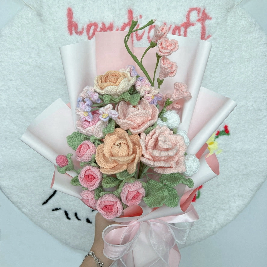love like that - crochet flower bouquet ♡