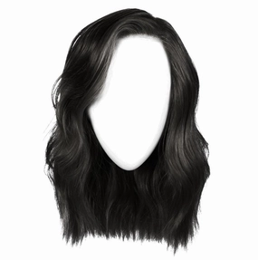 Love Wave Layered Shoulder-Length Wig With Soft Barrel Curled Waves by Hairuwear, Average Cap, GL1-2 Double Espresso