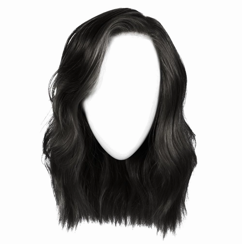 Love Wave Layered Shoulder-Length Wig With Soft Barrel Curled Waves by Hairuwear, Average Cap, GL1-2 Double Espresso