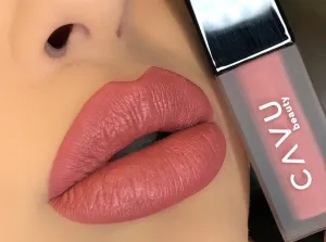 Luminé Lip Stain Long-Lasting, Hydrating, Lightweight Liquid Lip Color – Smudge-Resistant, Buildable Color, Vegan, Clean Beauty Formula – Stunning Shades (Pink Peach)