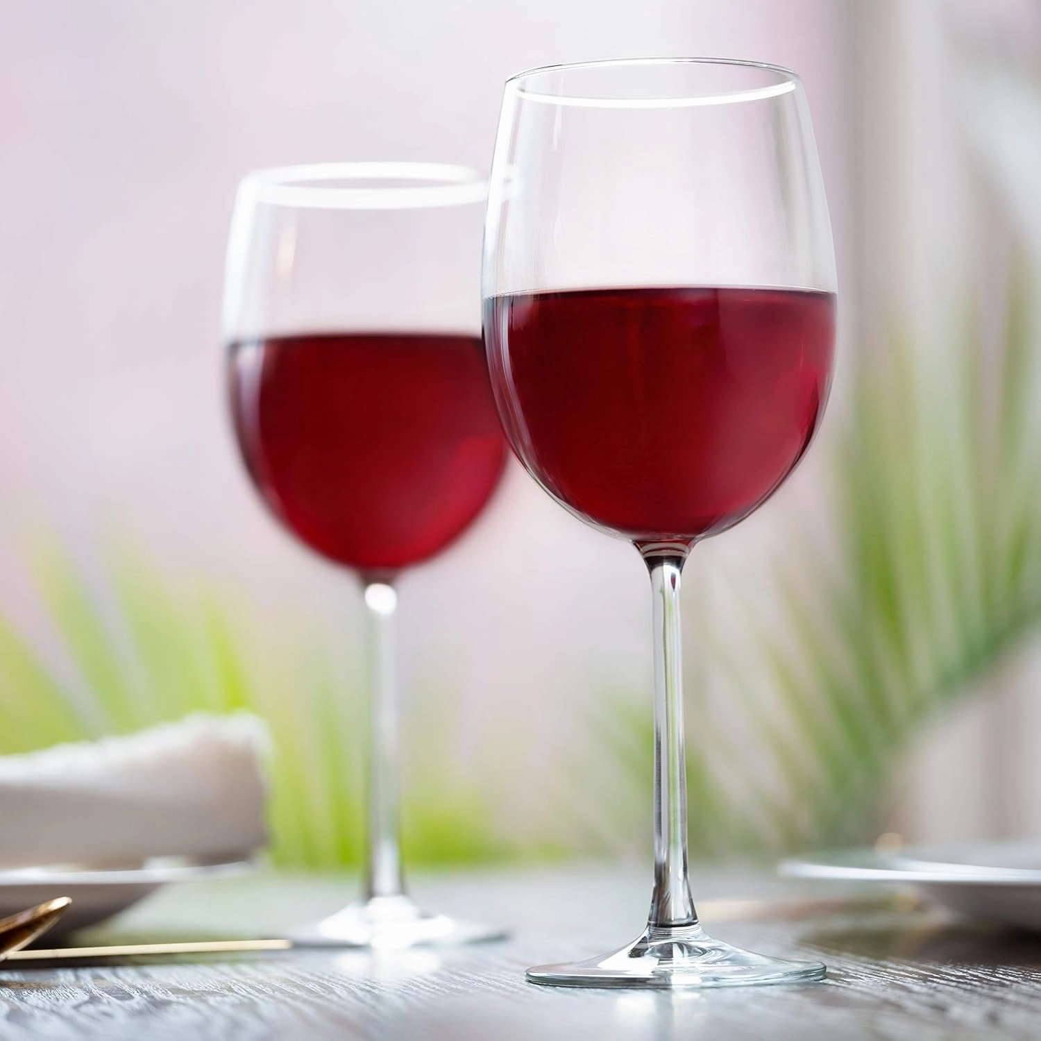 Luminarc Cachet 19 Ounce White Wine Glass 4-Piece Set, 19-Ounce, Clear