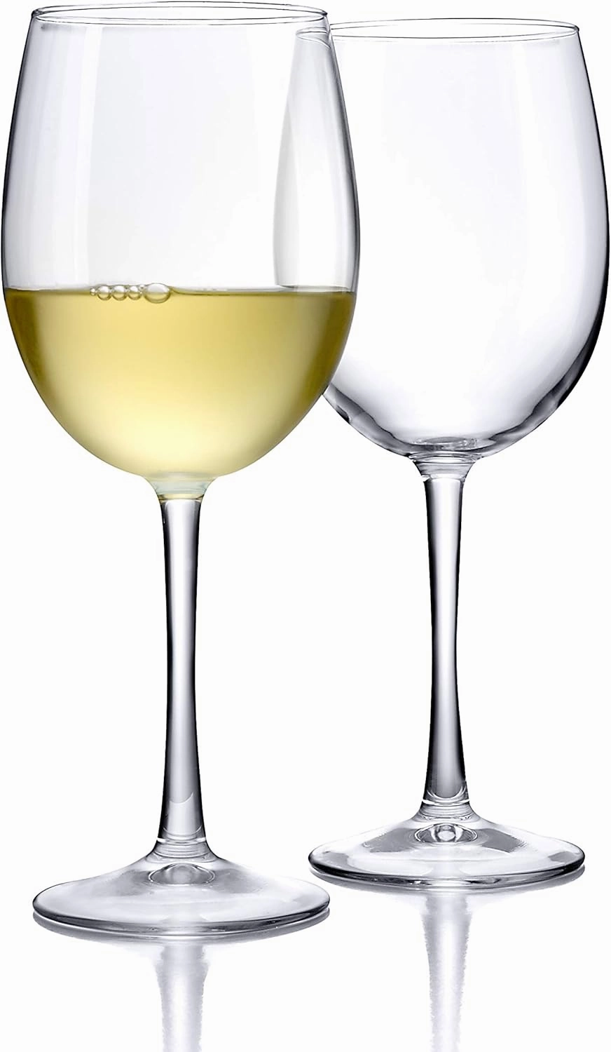Luminarc Cachet 19 Ounce White Wine Glass 4-Piece Set, 19-Ounce, Clear