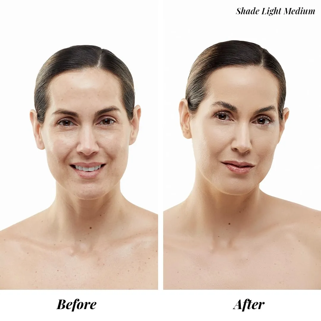MagicMinerals AirBrush Foundation Set by Jerome Alexander - Complete 5pc Spray Makeup Set with Foundation, Primer, and Setting/Finishing Spray - for Smooth, Radiant Skin (Fair)