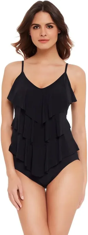 MagicSuit Women's Swimwear Rita Soft Cup Adjustable Strap Tankini Bathing Suit Top Separate