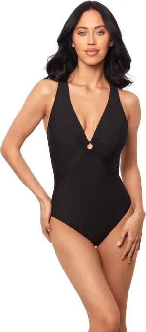 MagicSuit Women's Swimwear Solids Blakley Soft Cup One Piece Swimsuit