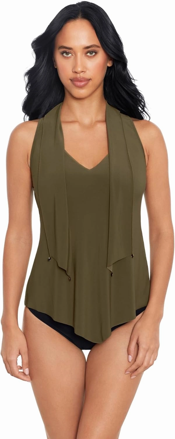MagicSuit Women's Charmed Life Izzy Soft Cup Tankini Top Separate