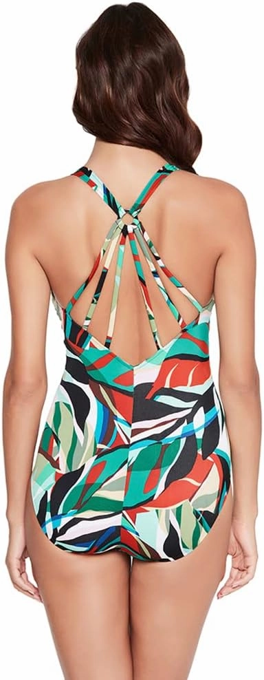 MagicSuit Women's Swimwear Force of Nature Drew Tummy Control Soft Cup One Piece Swimsuit