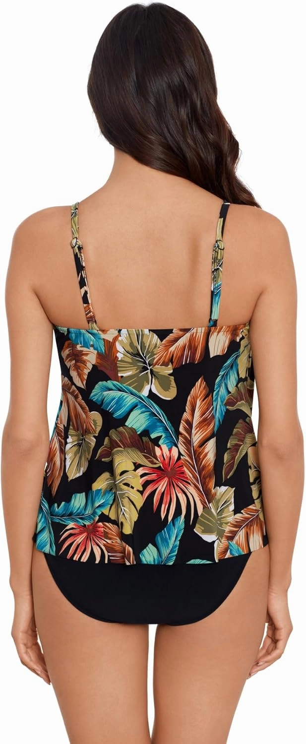 MagicSuit Women's Swimwear Slimming Chloe Tankini Top Soft Cup Bra Adjustable Strap Bathing Suit