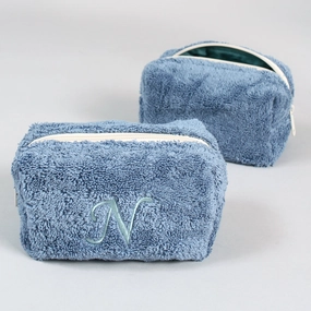 Makeup Bag - Bath Towel Falsterbo Sky