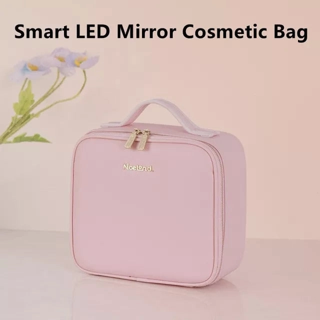 MakeUpBagâ„?| The makeup bag including LED mirror for every occasion!