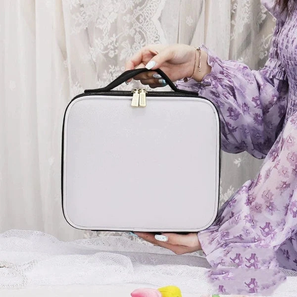 MakeUpBagâ„?| The makeup bag including LED mirror for every occasion!