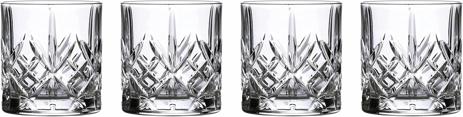 Marquis By Waterford Maxwell Tumblers Set of 4, 4 Count (Pack of 1), Clear