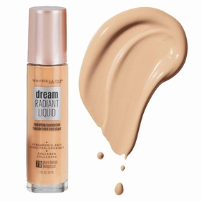Maybelline Dream Radiant Liquid Hydrating Foundation 70 Pure Beige