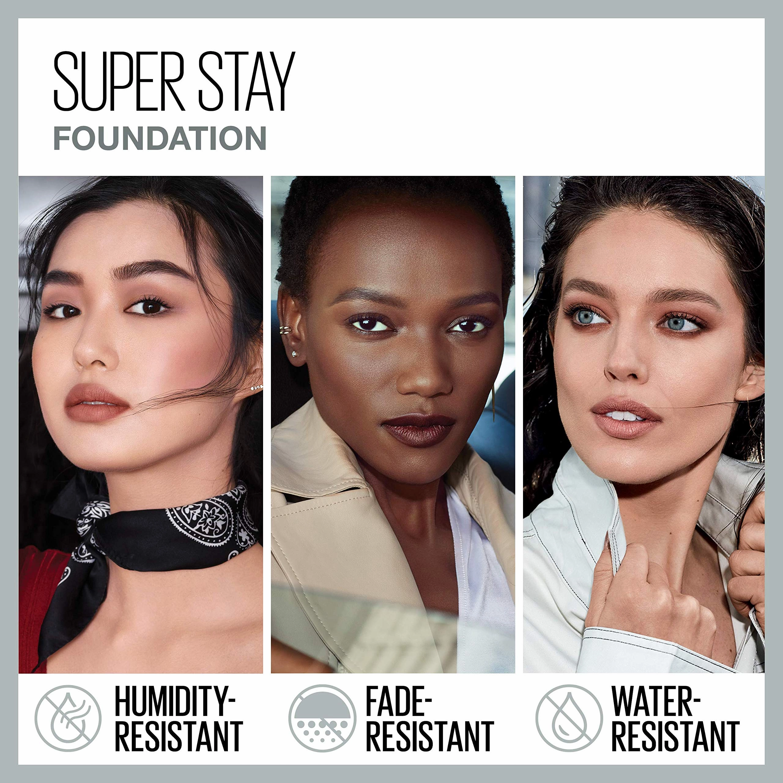 Maybelline Super Stay Full Coverage Liquid Foundation Makeup, Sand Beige, 1 fl. oz. (Packaging May Vary)