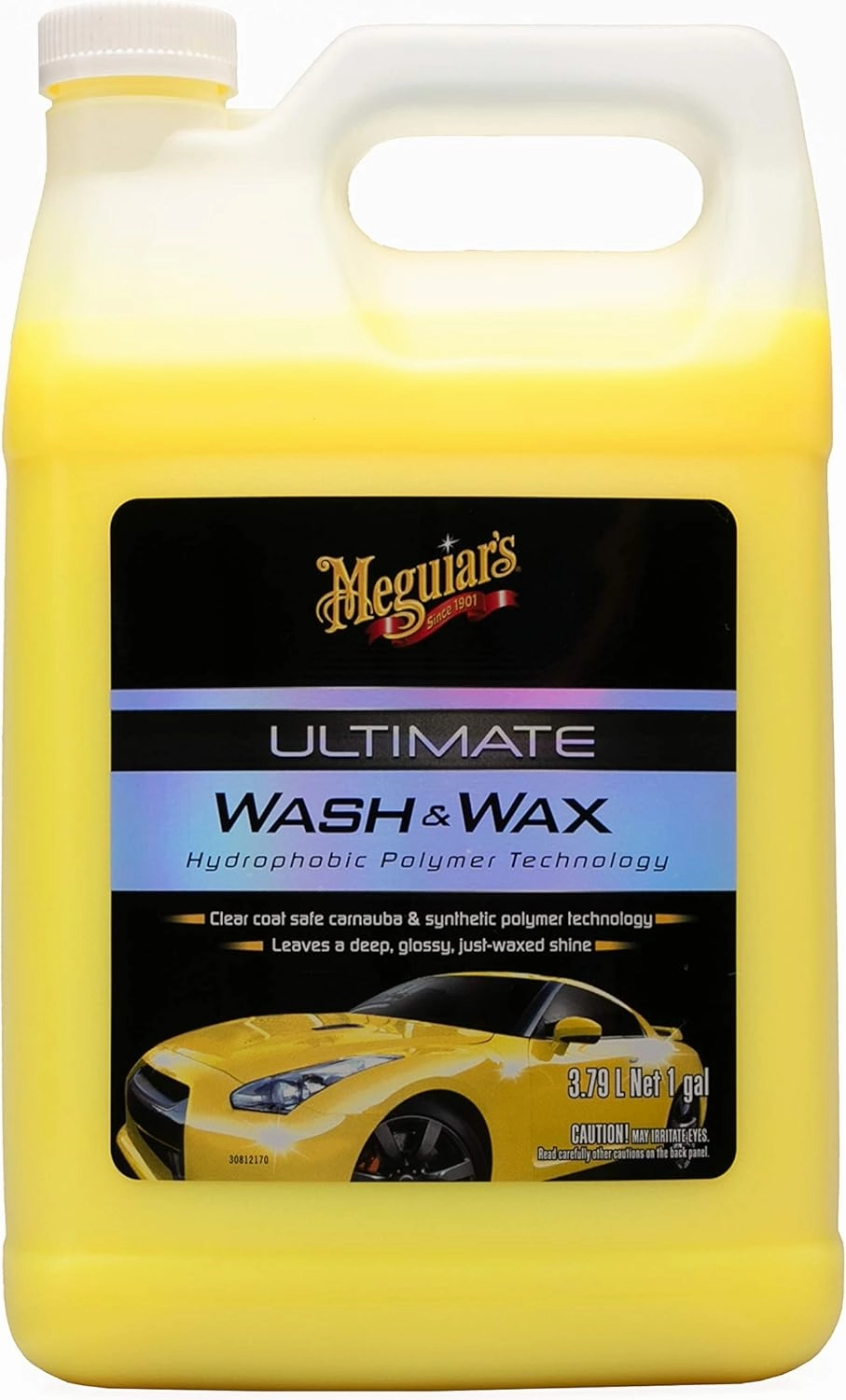 Meguiar's Ultimate Wash and Wax Bundle with Meguiar's Microfiber Wash Mitt