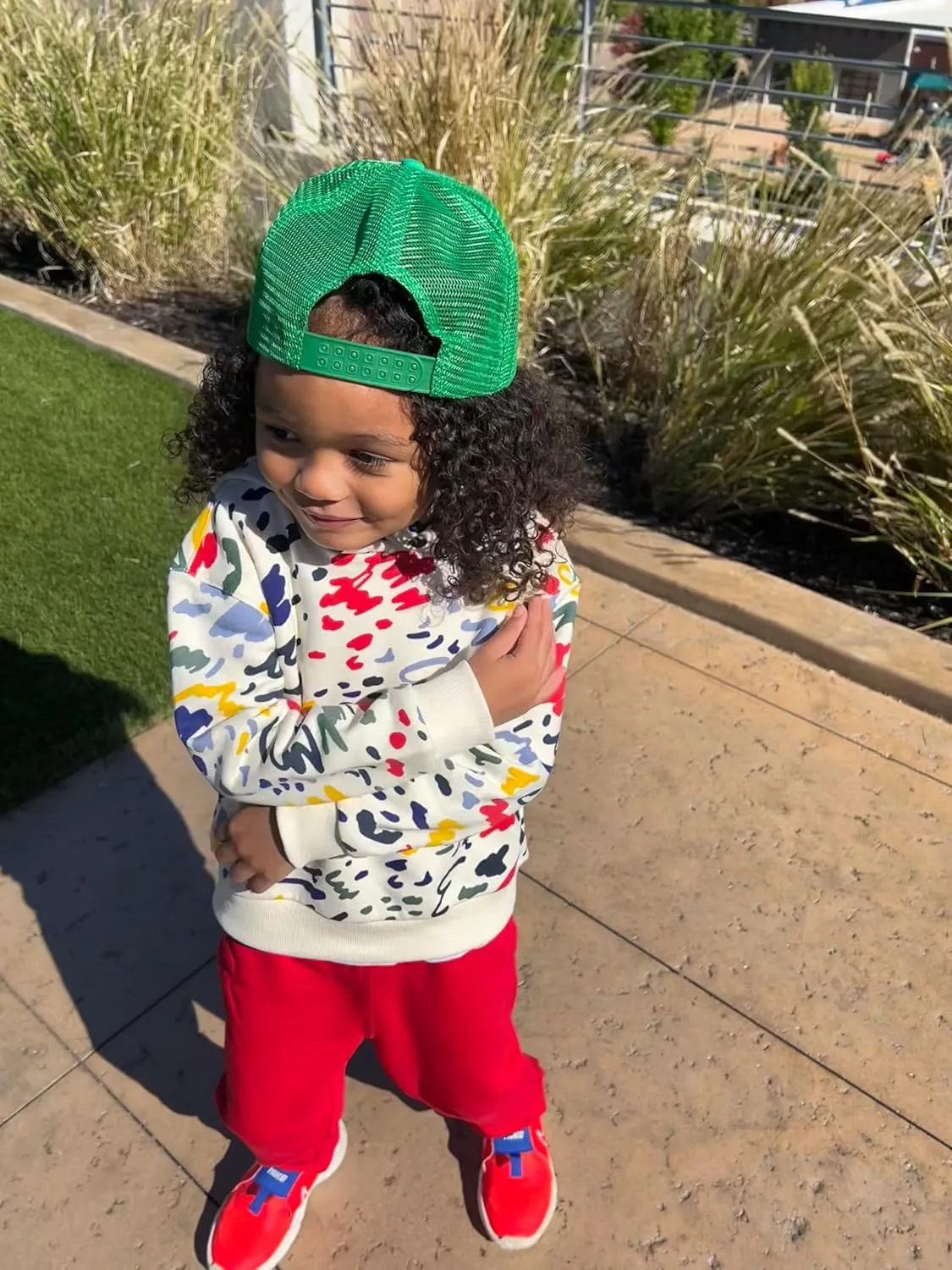 Mesh Baseball Cap Snapback Little Kids Ages 4-7 Boys Girls Super Luigi Bros Mario Princess Peach Cartoon Hat Cute