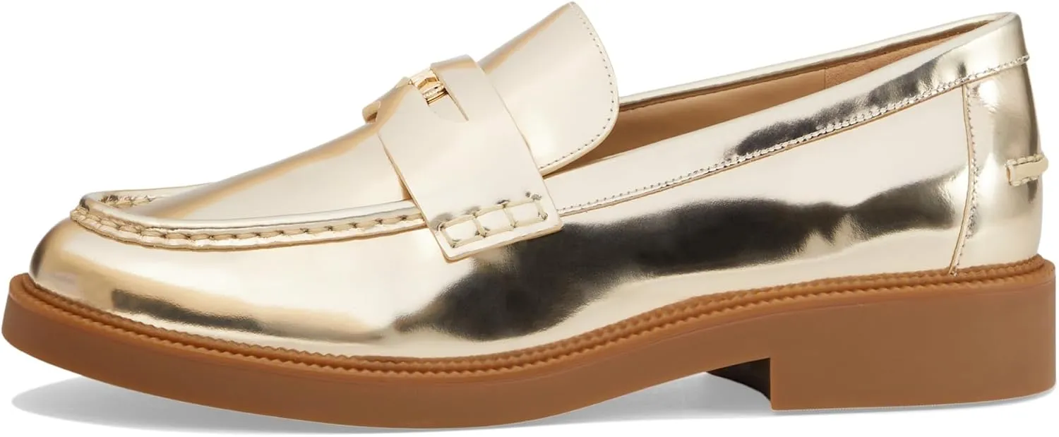 MICHAEL Michael Kors Eden Loafers for Women - Leather Upper - Synthetic Outsole - Synthetic Lining and Footbed