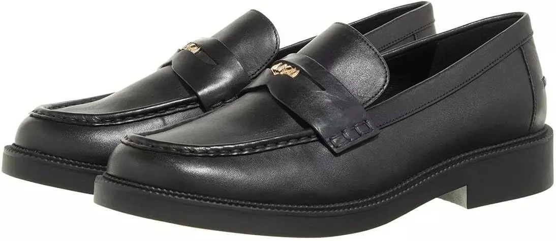 MICHAEL Michael Kors Eden Loafers for Women - Leather Upper - Synthetic Outsole - Synthetic Lining and Footbed