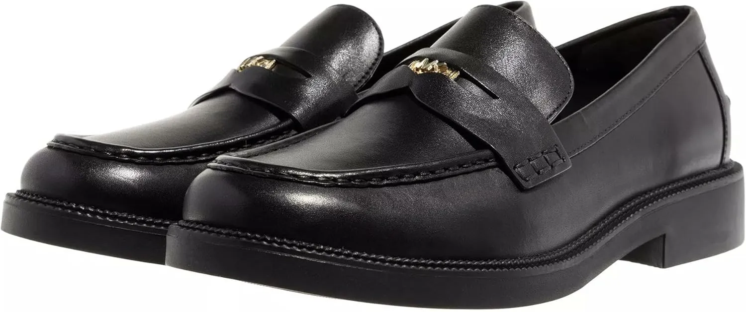 MICHAEL Michael Kors Eden Loafers for Women - Leather Upper - Synthetic Outsole - Synthetic Lining and Footbed