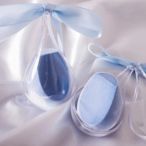Microfiber Beauty sponge in ANGLED