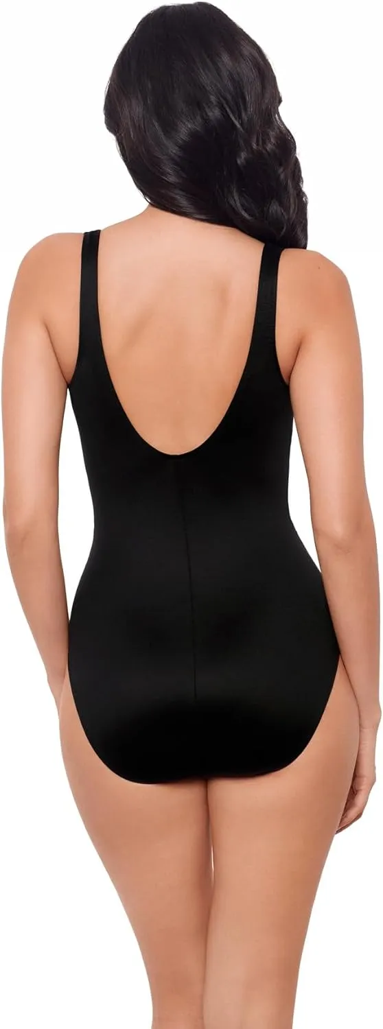 Miraclesuit Women's Slimming Swimwear Temptress Tummy Control Soft Cup One Piece Swimsuit
