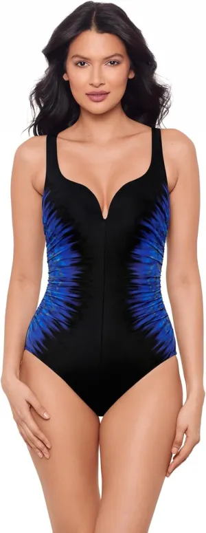 Miraclesuit Women's Slimming Swimwear Temptress Tummy Control Soft Cup One Piece Swimsuit