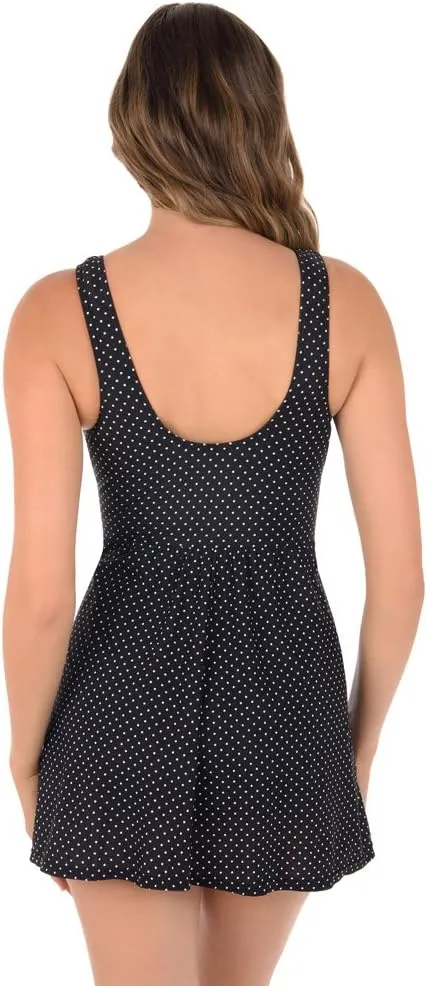 Miraclesuit Women's Swimwear Must Have Marais Tummy Control Soft Cup One Piece Swimdress