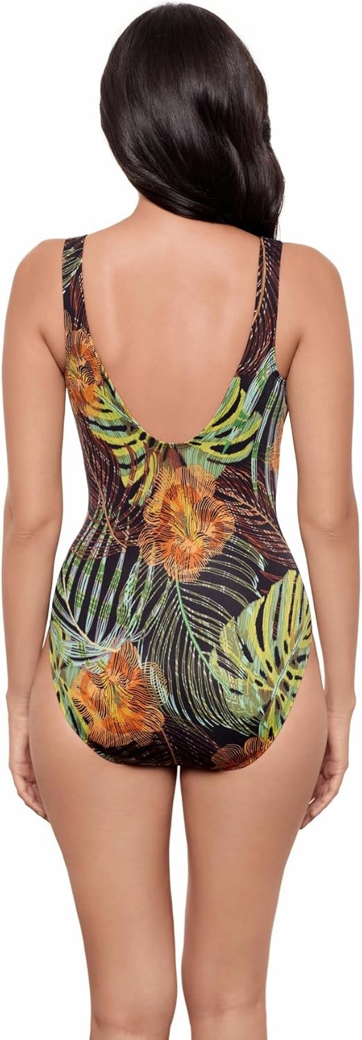 Miraclesuit Women's Swimwear Sparkle Plenty Ibiza Soft Cup One Piece Swimsuit