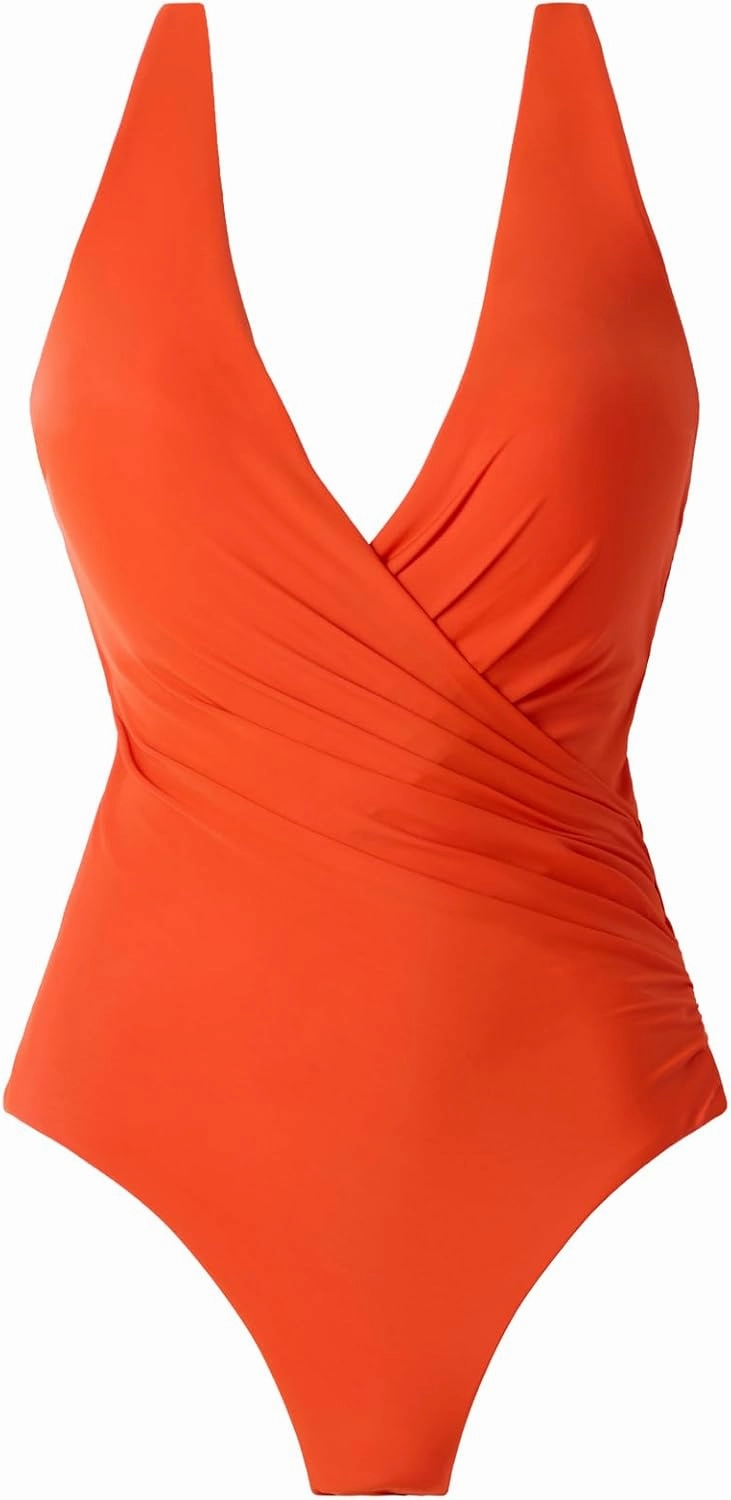 Miraclesuit Women's Swimwear Wrapsody Tummy Control Soft Cup One Piece Swimsuit
