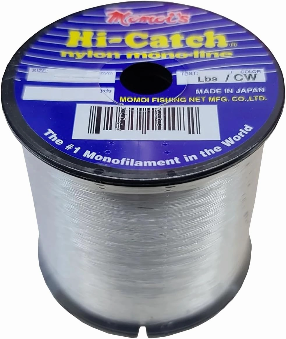 Momoi Hi-Catch - 1/4 lb. Spool - 6 lb. - 2535 yd. - Clear