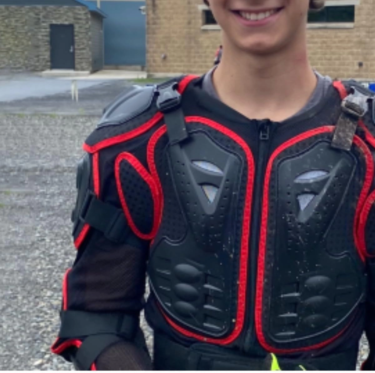 Motorcycle Jacket Full Body Armor, Chest Protection Dirt Bike Gear for Men Motorcycle Gear Motorcycle Armor Motocross MTB Racing Off-Road