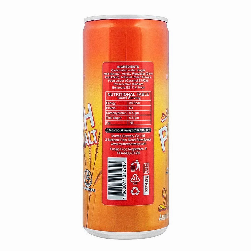 Muree Brewery`S Peach Malt Can 250ml