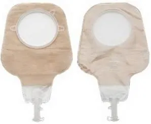 New Image Drainable 12"L 2pc System Ostomy Pouch 12 Inch Length 18012, 10 Ct