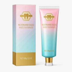 Niacinamide Whitening Toothpaste – Gentle Stain Removal, Fresh Breath, Gum Health Support – Upgraded 2025 Version