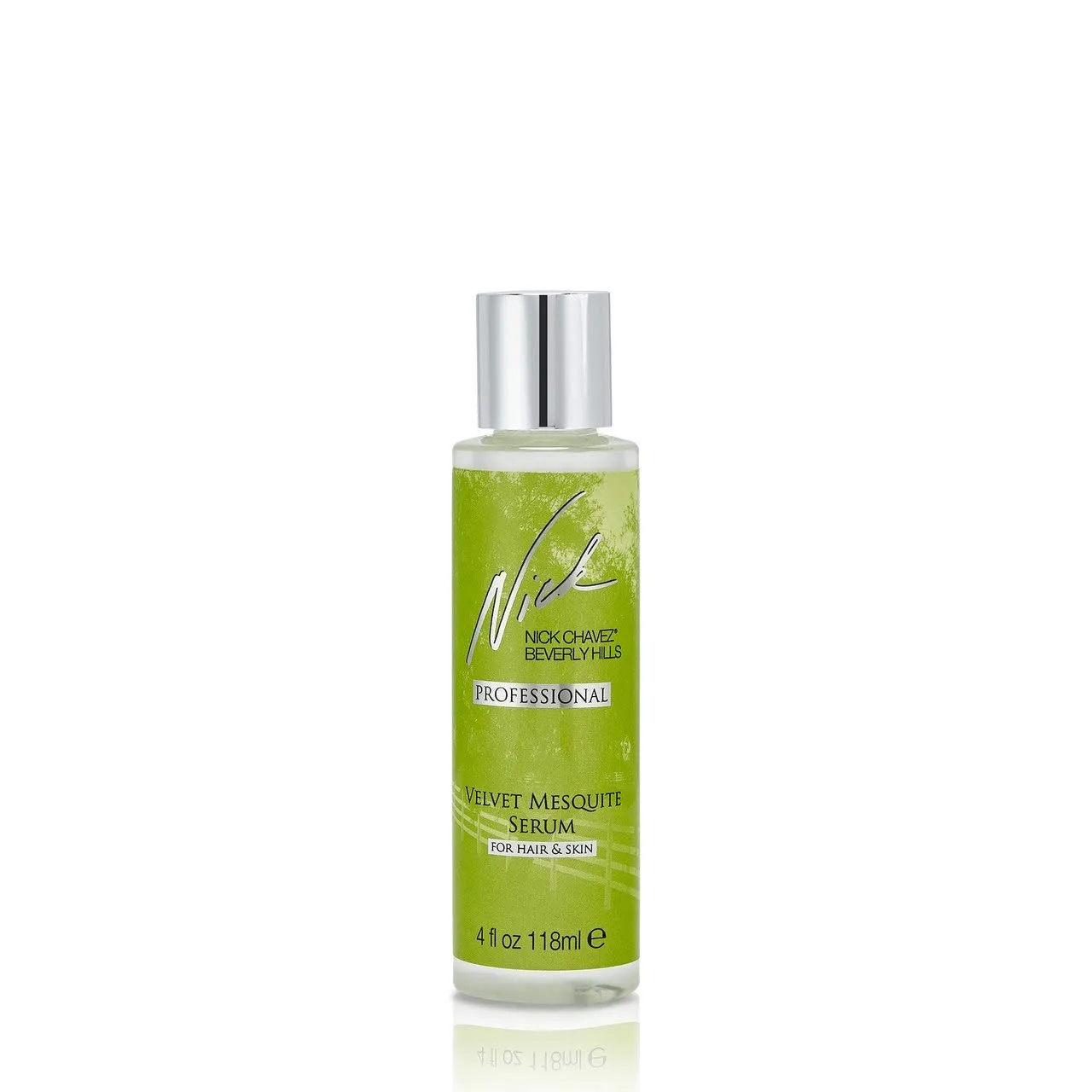 Nick Chavez Beverly Hills Professional Velvet Mesquite Serum For Hair And Skin - Premium Hair and Skin Moisturizer, Thicker and Stronger Hair - 4oz