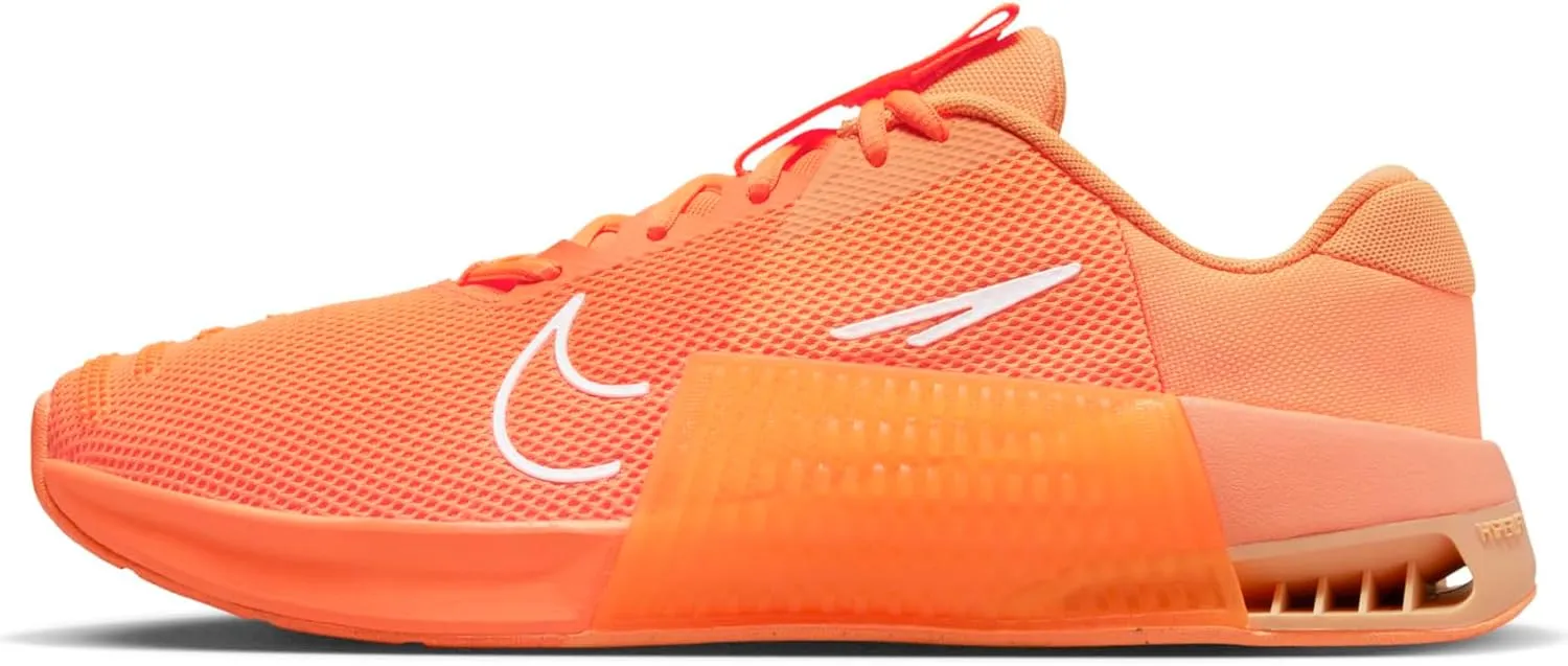 Nike Metcon 9 AMP Men's Workout Shoes (DZ2616-800, Atomic Orange/Ice Peach/Peach Cream/) Size 10