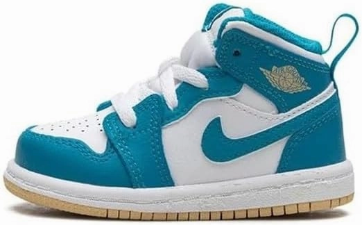 Nike unisex-child Jordan 1 Mid (Infant/Toddler)