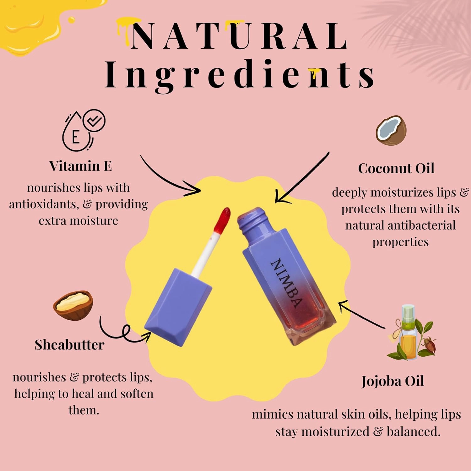 Nimba Organic Clear Lip Butter: Hydration and Moisture-Infused