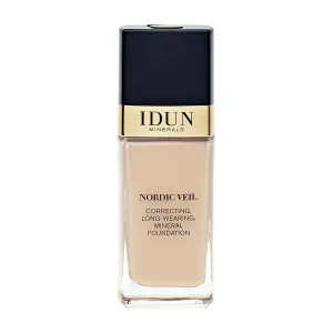 Nordic Veil Foundation - Full and Poreless Coverage, Long Lasting, Soft Matte Finish - Purified and Safe for Sensitive Skin - 314 Ylva - Medium Dark Neutral - 0.88 oz