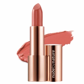 Nude By Nature Moisture Shine Lipstick - 05 Pale Coral
