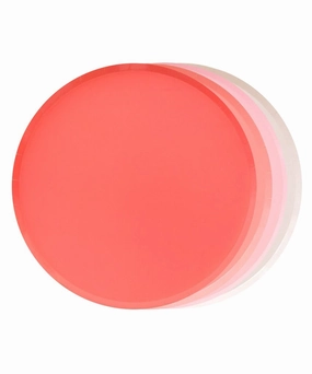 Oh Happy Day Large Plates - Pretty in Pink Set