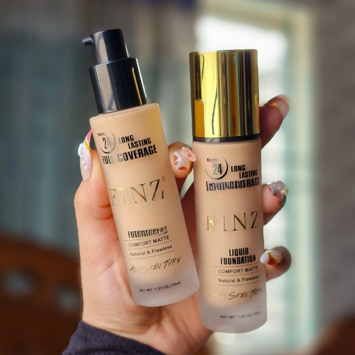 On-sale Wide array Foundation Full Long Coverage FINZ Liquid Lasting Hours 24
