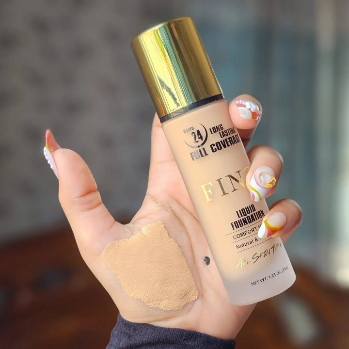On-sale Wide array Foundation Full Long Coverage FINZ Liquid Lasting Hours 24