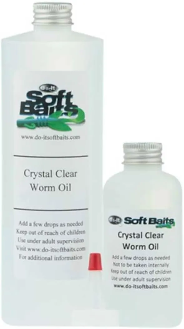 Original Do it Essential Series Worm Oil 5.5 Oz #1 Name in DIY Lure Making for Making Your own Soft Plastic Fishing Lures