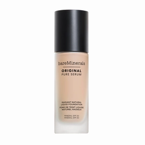 ORIGINAL Pure Serum Radiant Natural Liquid Foundation Mineral SPF 20