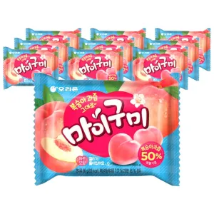 Orion My Gummy Jelly Peach 66g (pack of 10)